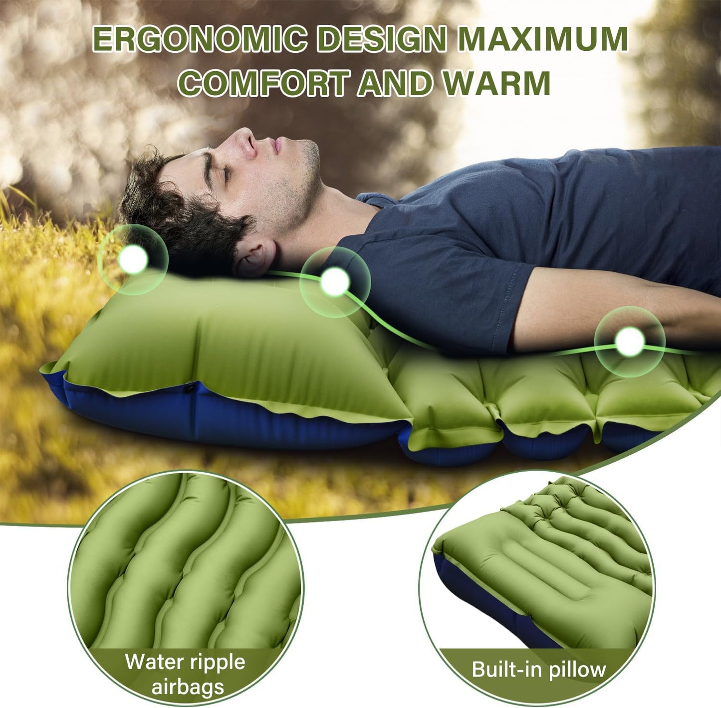 Yuzonc Camping Sleeping Pad
